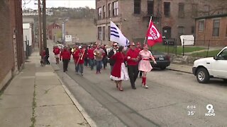 No Opening Day parade? This OTR cafe held their own