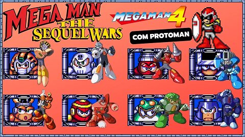 🔴 MEGAMAN WILY WARS 2 - [MD]: Com Protoman nessa parte FINAL de Megaman 4 - Sem morrer!!