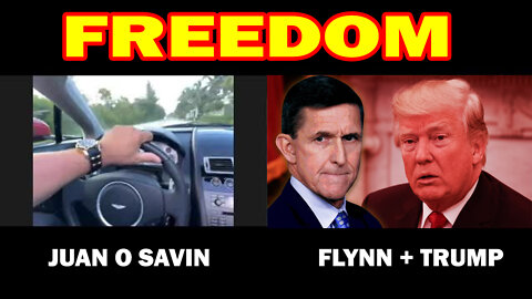 JUAN O SAVIN - PRE. TRUMP + MICHEAL FLYNN - THE AMERICAN FIGHT FOR FREEDOM