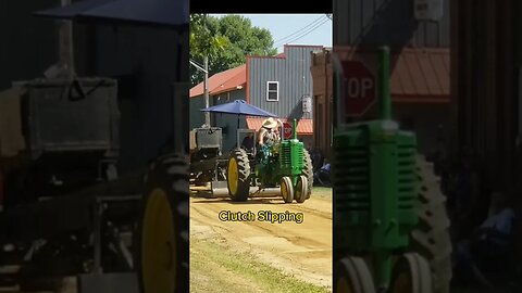 John Deere G sled pulling 2nd gear | Operated by a redneck hillbilly in a straw hat 2023