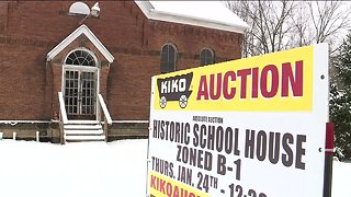 Historic schoolhouse from the 19th century set for auction