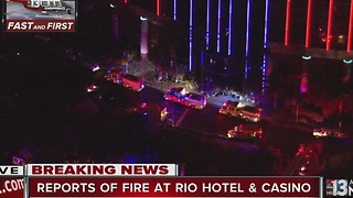 Electrical fire reported at Rio Las Vegas