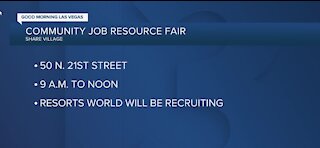 Community job and resource fair by Resorts World