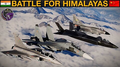 Su-30MKI & Rafale vs J-20 & J-10C: India vs China BVR Missile Fight | DCS