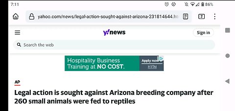 Arizona Man "Rehomes" 260 Humane Society Animals. By Rehome I Mean Fed to Reptiles...