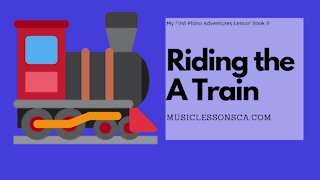 Piano Adventures Lesson Book B - Riding the A Train