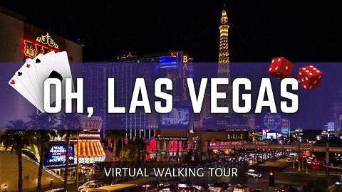 Have You Seen These Places Before? Virtual Walking Tour in Las Vegas Gambling City