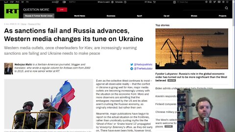 Western news media starts to turn against Ukraine-Russian conflict