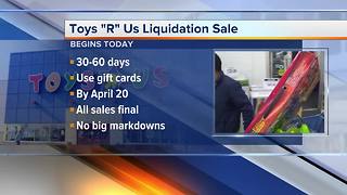 What you need to know about Toys 'R' Us liquidation sale