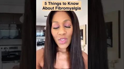 5 Things You Should Know About Fibromyalgia 🧘🏾‍♀️ #shorts