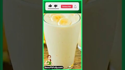 Banana Smoothie For Weight Loss! Fat Burning Drink #tiktok #weightloss #drink #ytshorts #shorts