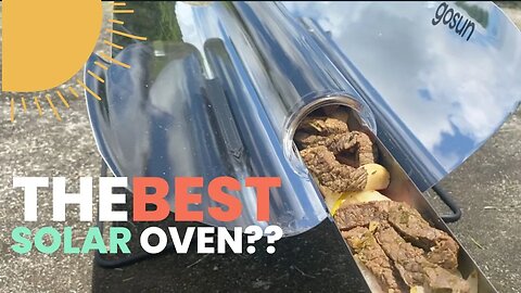 This Solar Oven Cooks Better Than The One In My Kitchen! #gosun #solarcooking