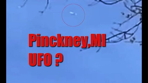 UFO Over Pinckney MI | Enhancement