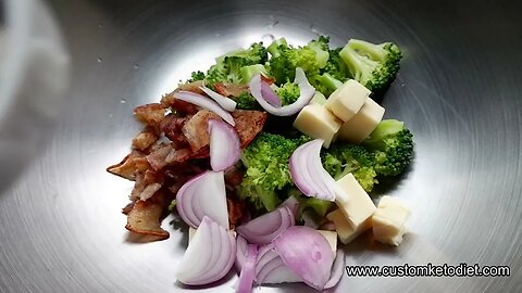 Keto Bacon and Broccoli Salad