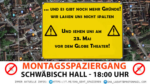 Montagsspaziergang Schwäbisch Hall 09./16.05.2022