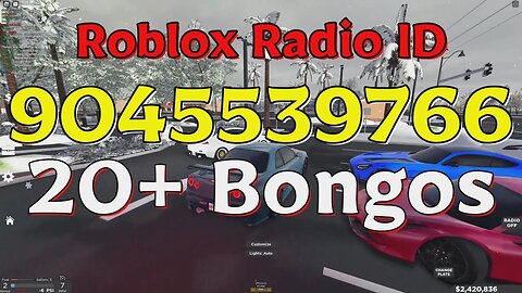 Bongos Roblox Radio Codes/IDs