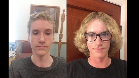 Watch my hair grow for a year!