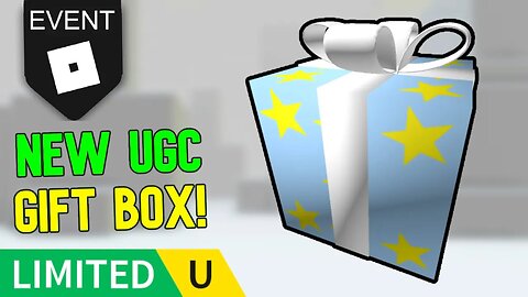 [UGC GIFT] NEW 'Starry Gift of Wizardry' By LazyLabs (ROBLOX LIMITED UGC ITEMS)