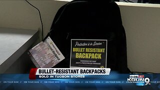 Tucson stores selling bullet-resistant backpacks
