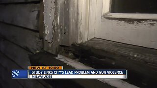 Study links Milwaukee's lead problem and gun violence