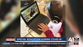 Special education students, parents adjust to online learning