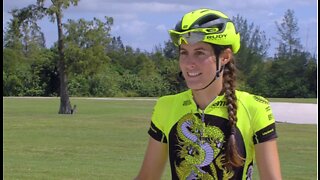Delray Beach mountain biker rises to new heights, competes in UCI World Cup