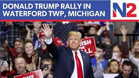 LIVE: President Donald Trump Get Out The Vote Rally in Waterford Twp, Michigan | NEWSMAX2