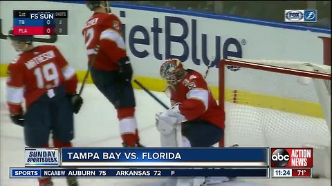 Nikita Kucherov scores twice to lift Tampa Bay Lightning over Florida Panthers