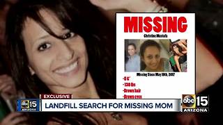 Landfill search for Christine Mustafa's body to begin in October