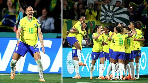 Brazil Score STUNNING Team Goal at Women's World Cup as Beatriz Zaneratto Slots Home after Backheel