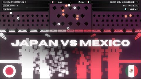 Marble Country Battle 2/7 - Japan vs Mexico