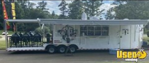 2019 - 36' Custom Barbecue Trailer / Mobile Kitchen Unit for Sale in North Carolina!