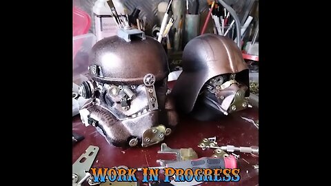 Vader & Stormtrooper Steampunk Star Wars Kitbash WIP