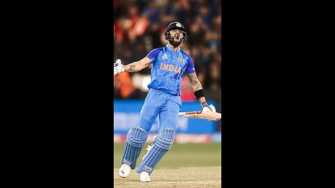 Virat Kohli century celebration