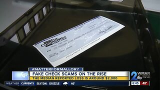 Matter for Mallory: Fake check scams are on the rise