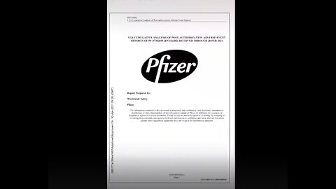 💥EXPLOSIVE 💥 Pfizer contract EXPOSED