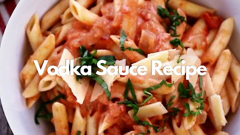 Vodka Sauce Recipe