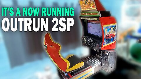 Scud Race cab restoration #4 - It's an Outrun2 SP cab!!