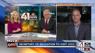 Secretary of Education to visit JCCC