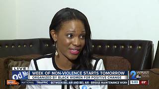 Black Women for Positive Change talks about week of non-violence