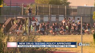 New drug testing policy approved