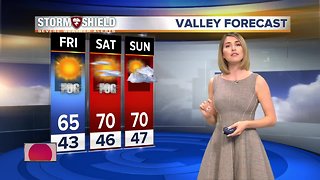 Warming trend continues this weekend