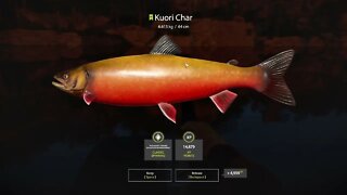 Russian Fishing 4 Kuori lake Kuori Char 6.613 Kg