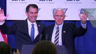 FULL SPEECH: Vice President Mike Pence speaks at Direct Supply in Milwaukee