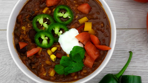 Veganes Linsen Chili