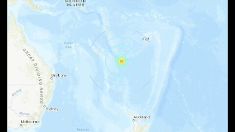 MASSIVE M7.7 Earthquake Strikes Australia-Fiji Region! Tsunami Alert! Strong Aftershocks Ongoing!