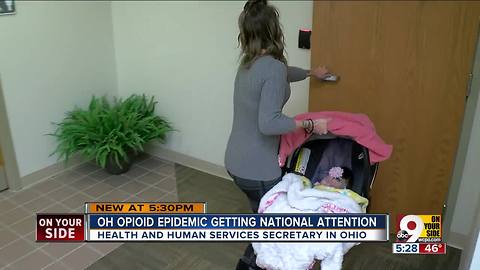 Health and Human Services Secretary Alex Azar visits Ohio to learn about opioid epidemic