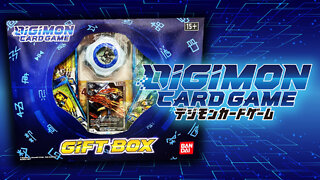 Opening A Digimon Card Game Gift Box!