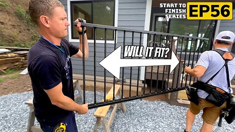 Building A Mountain Cabin EP56 | ￼railings and an honest cordLESS saw review