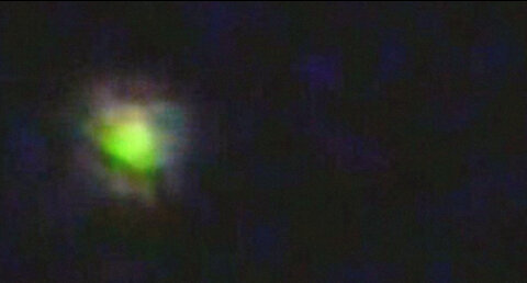 Flying alien alien. UFO October 26, 2021.